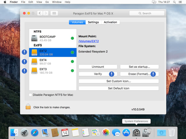 Paragon Extfs For Mac Os X Serial