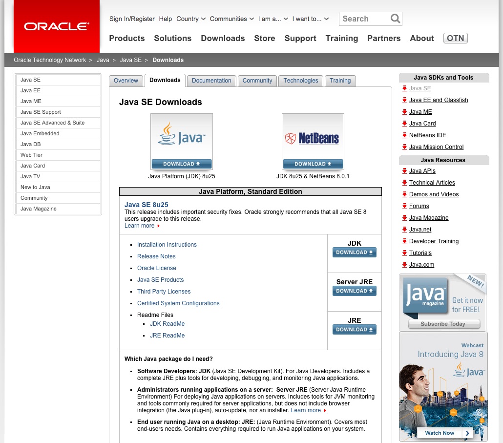 Java Se 6 Download For Mac Os X 10.9
